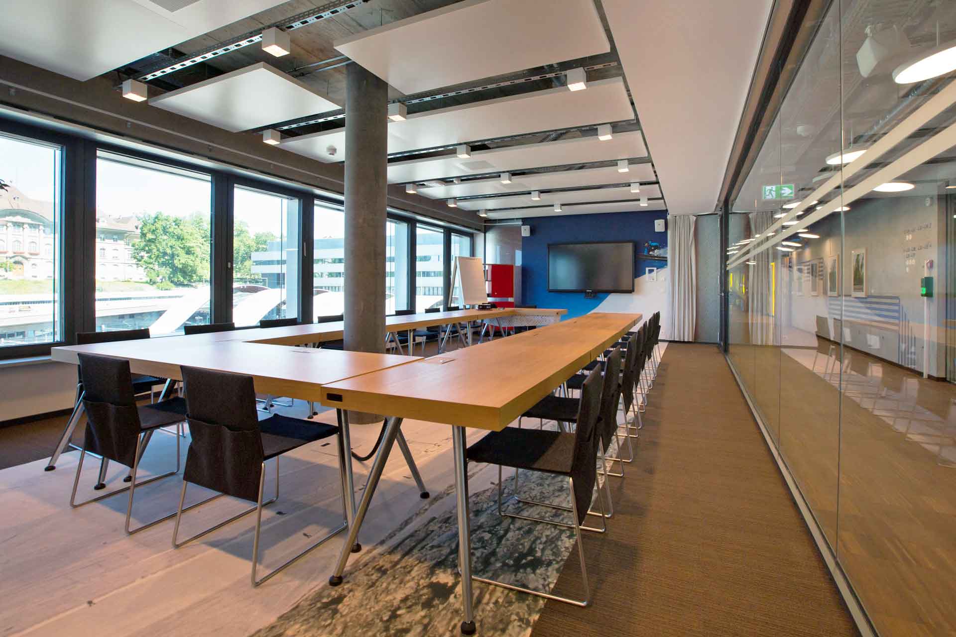 Meetingraum Sitzungszimmer Grösse L Welle7 Workspace