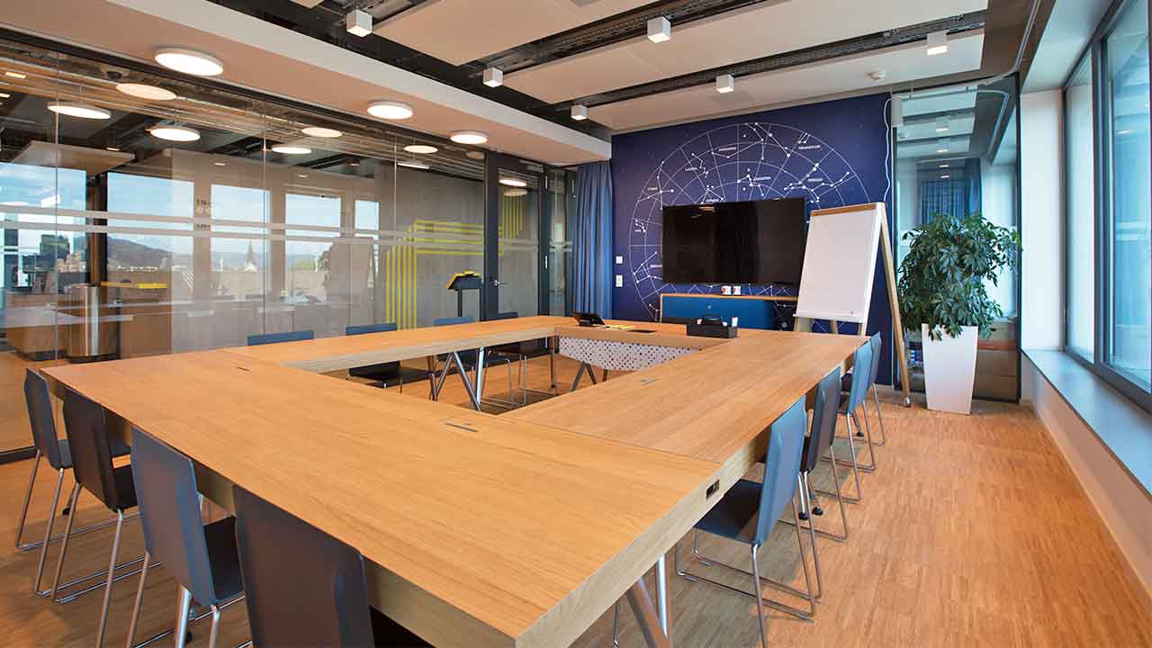 Meetingraum Sitzungszimmer Grösse M Welle7 Workspace